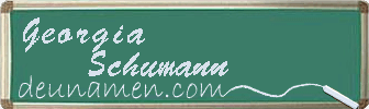 Georgia Schumann Visitenkarte